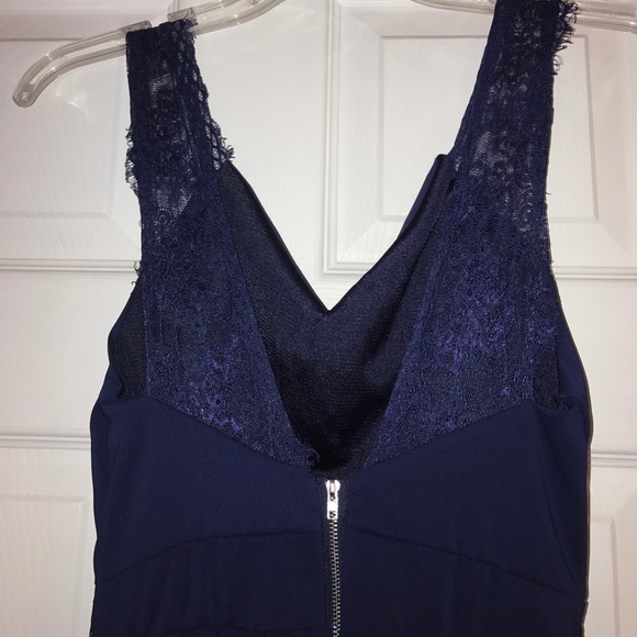 Navy Blue Dress - Picture 4 of 5