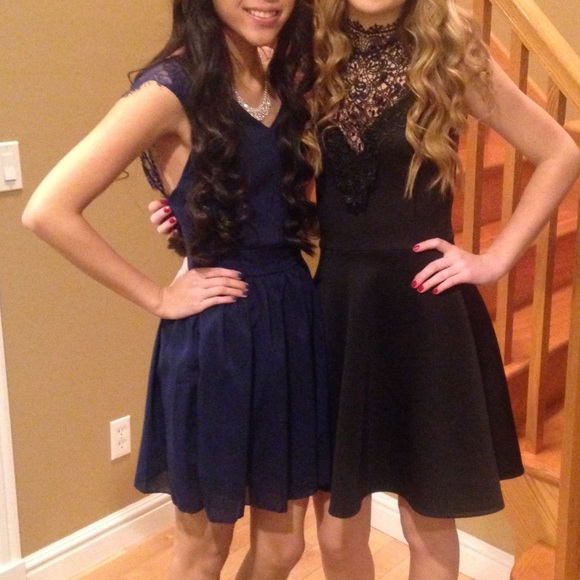 Navy Blue Dress - Picture 5 of 5