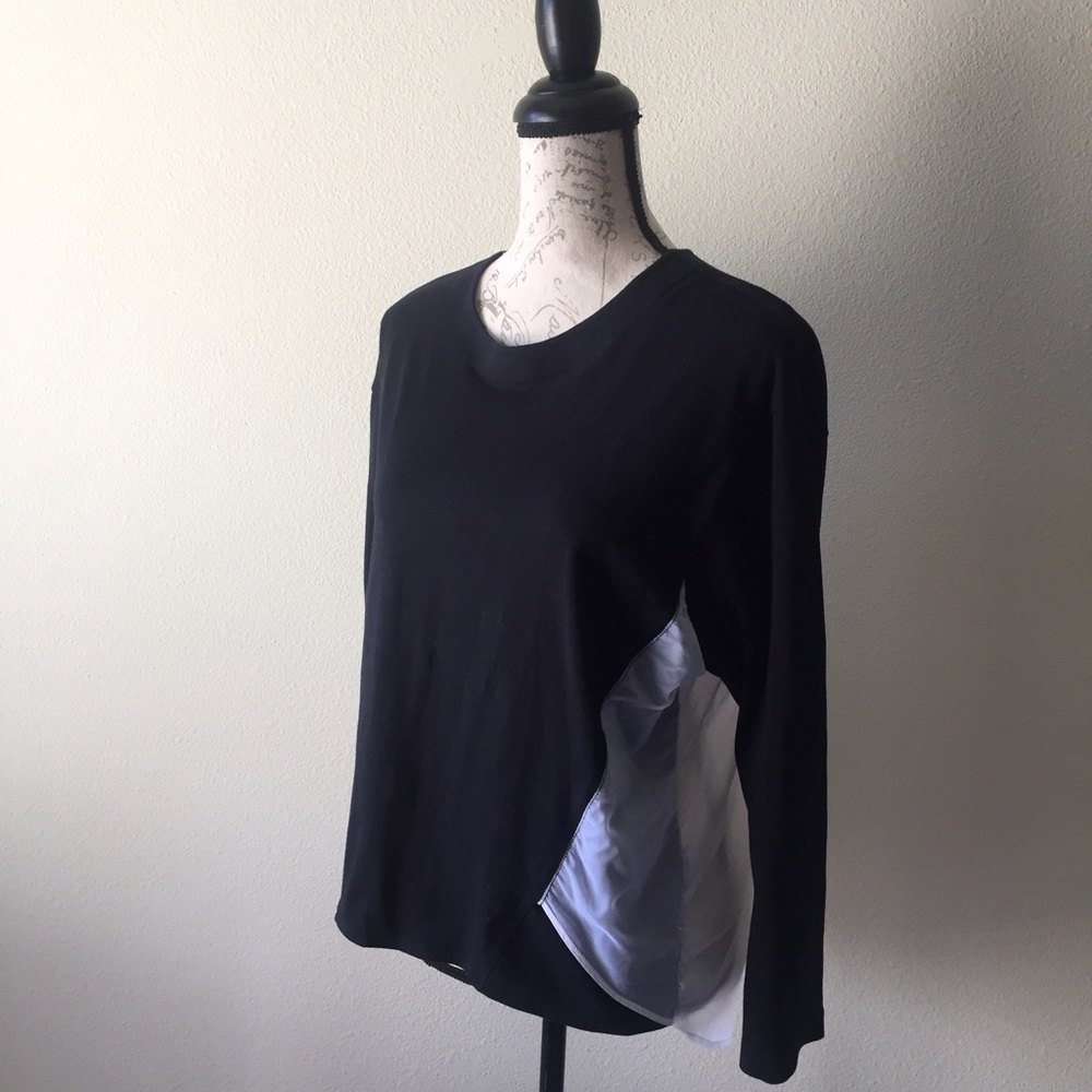 Lime & Vine Black Long Sleeve Top Size Small 