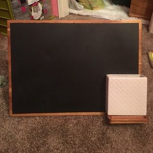 Chalkboards perfect for wedding!