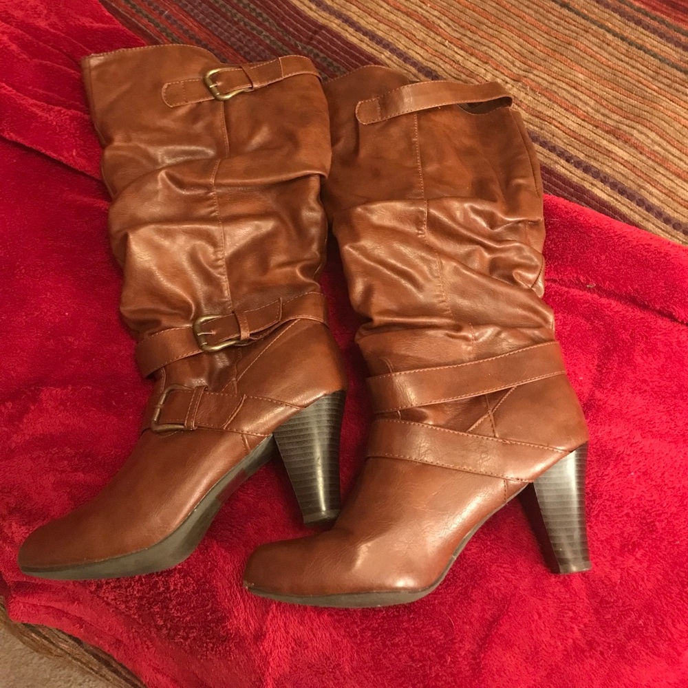 Madden girl calf boots. Size 8.5