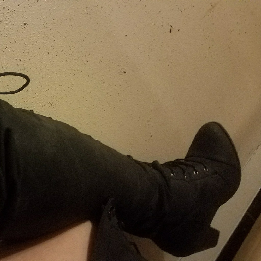 Over the knee boots
