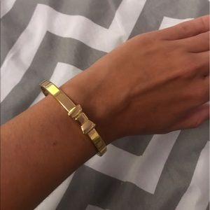 Kate Spade bow bangle bracelet