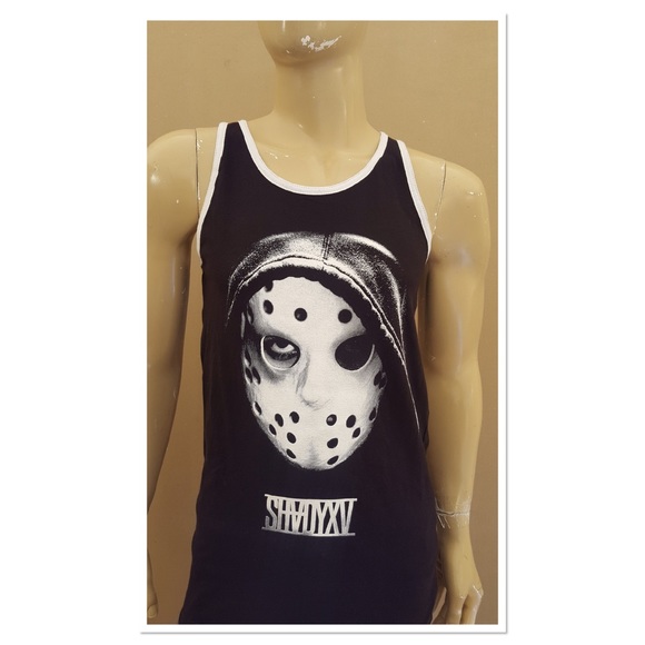 White Trim AMS / Slim Shady Eminem Tank Top - Picture 1 of 5