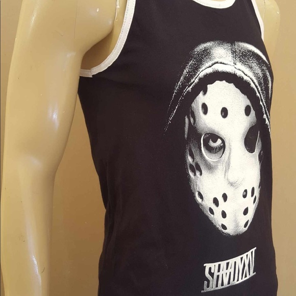 White Trim AMS / Slim Shady Eminem Tank Top - Picture 3 of 5