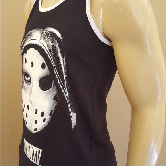 White Trim AMS / Slim Shady Eminem Tank Top - Picture 5 of 5