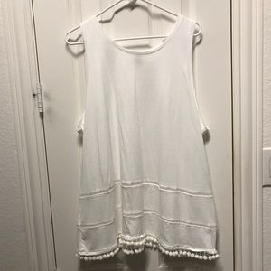 Old Navy Pom Pom Tank Top NWT