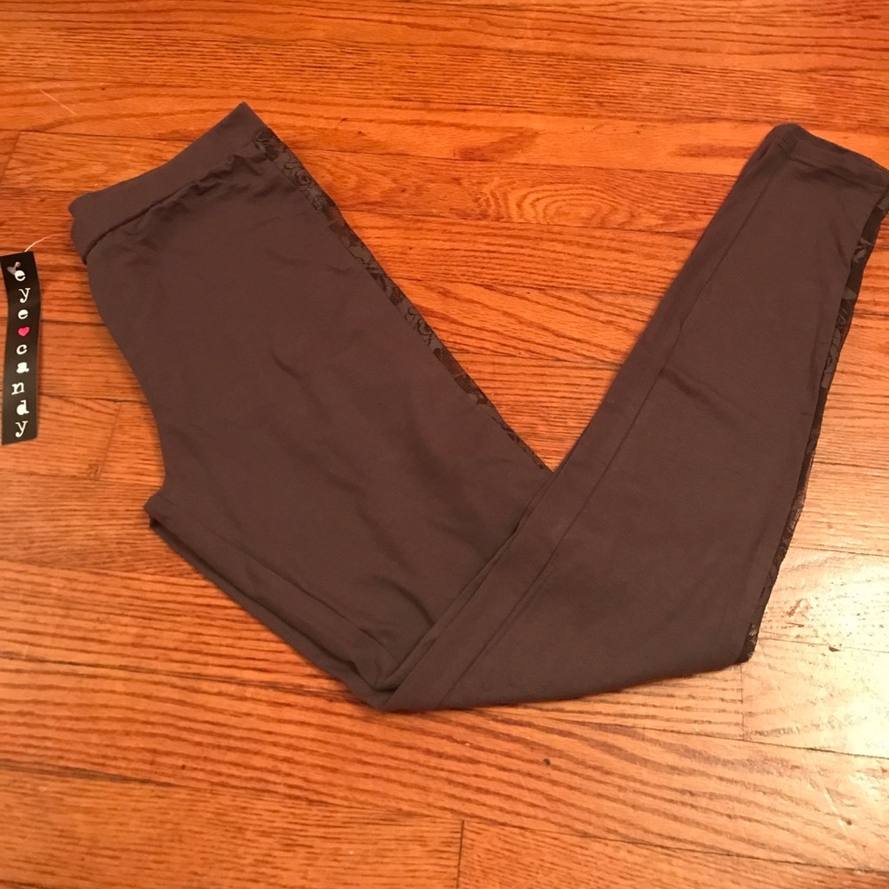 Dark gray leggings