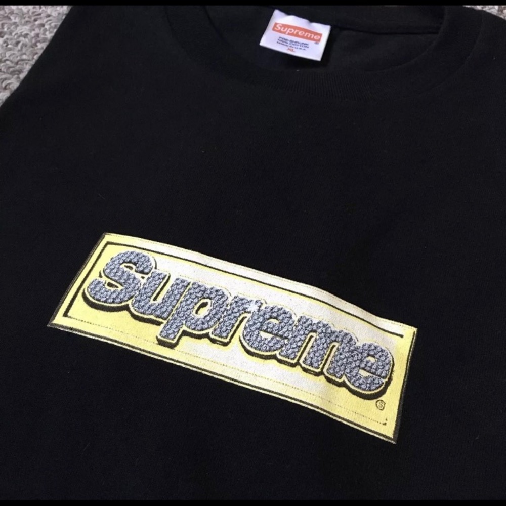 Supreme Bling Box Logo T Shirt Black