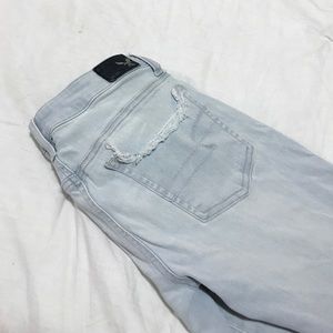 super stretch american eagle skinny jeans
