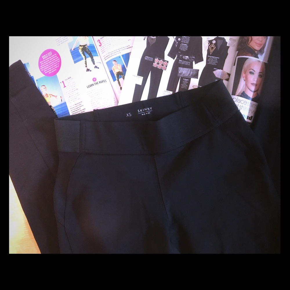 Simply Vera Wang Skinny Mid Rise Leggings Sz XS