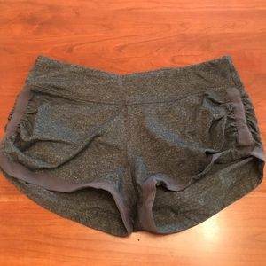 Reebok Grey Athletic Shorts - Size Small