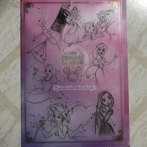 DISNEY PRINCESS JAPAN FOLDER STATIONERY