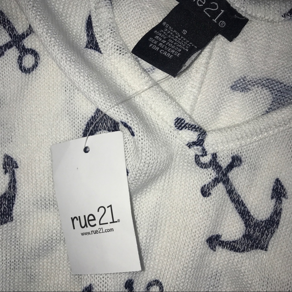 NWT• Rue 21• sailor top - Picture 4 of 4