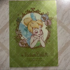 DISNEY TINKER BELL FILE FOLDER FROM JAPAN