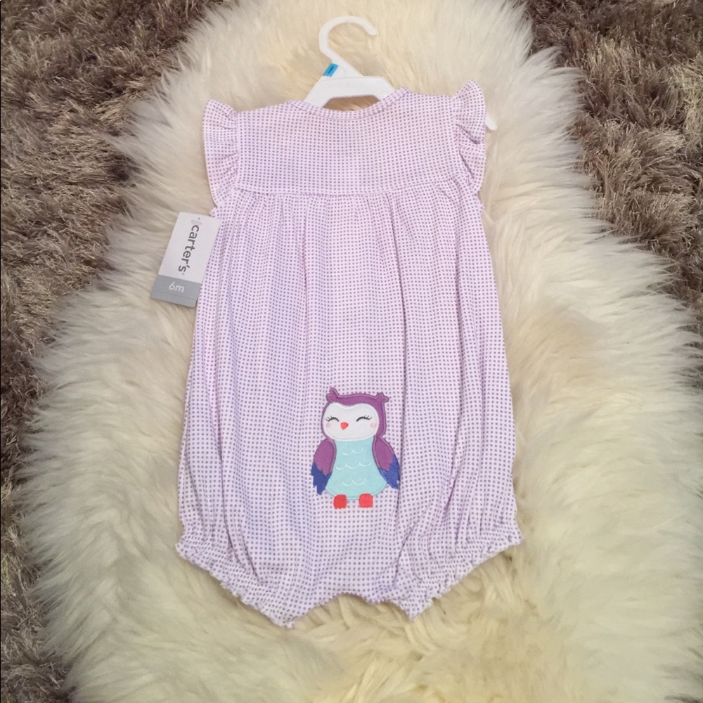 Brand new onesie super cute owl butt!