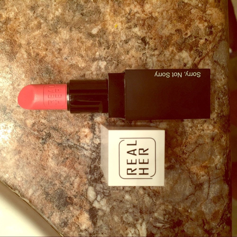 Real Her Cosmetics Lipstick in Sorry, not sorry