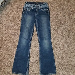 Silver suki mid boot size 27/31