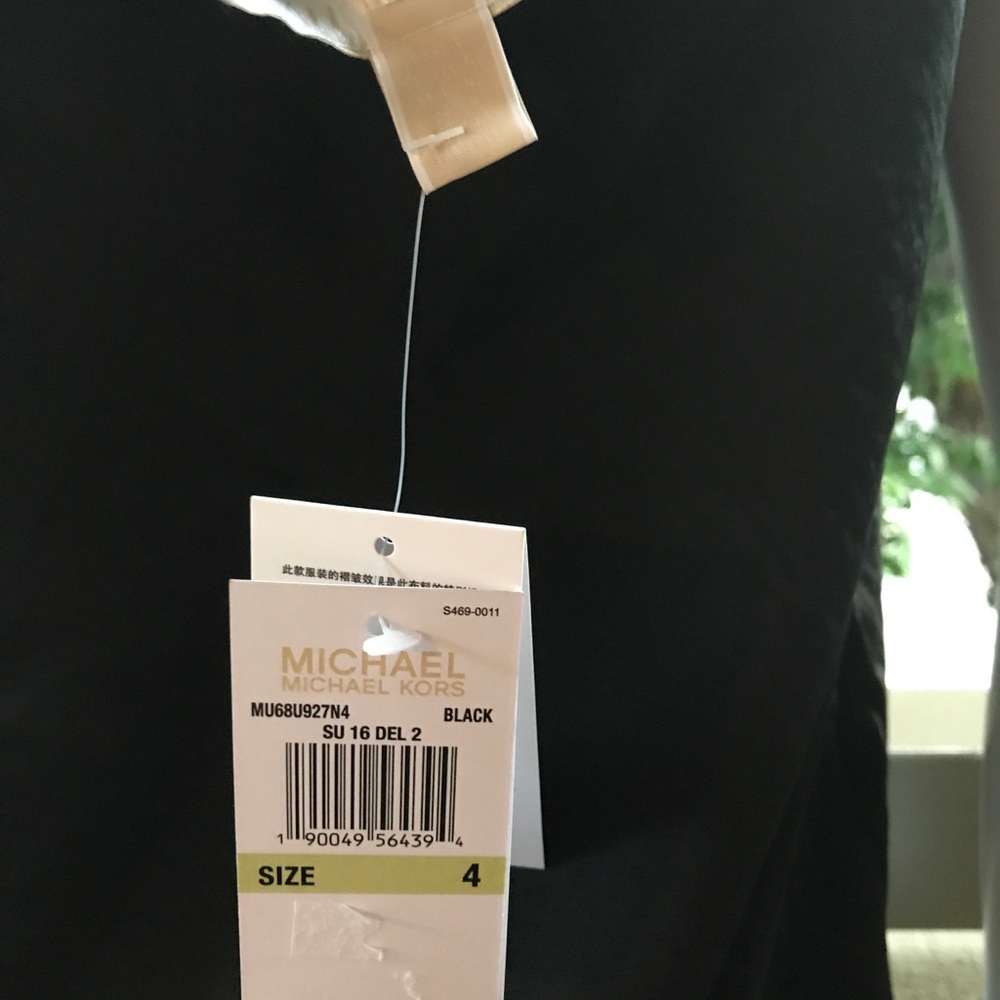 5 ⭐️ Size 10 Micheal Kors Black Slip Dress - Picture 7 of 8