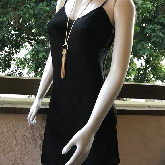 5 ⭐️ Size 10 Micheal Kors Black Slip Dress - Picture 4 of 8