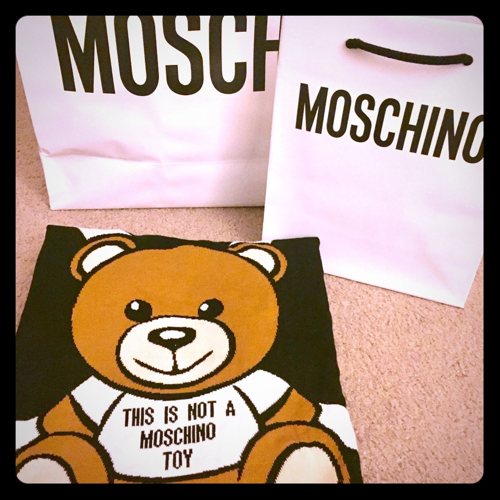 Moschino Knitted Sweater Dress