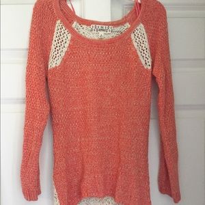 Pink republic - knit pink long sleeve top