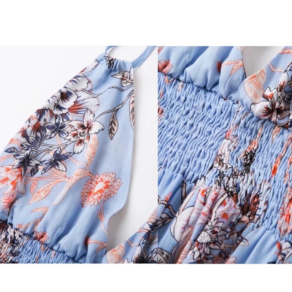 Beach Floral Maxi Dress - Picture 2 of 3