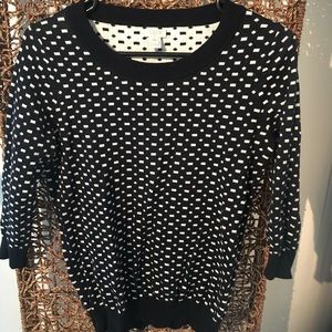 J.Crew dotted sweater