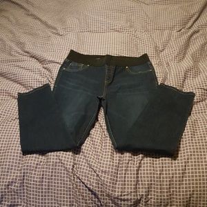 Skinny pull on jeans