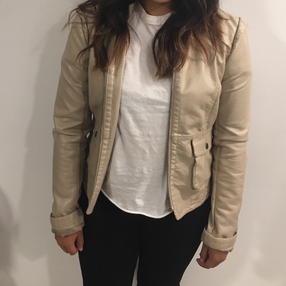 Leather jacket