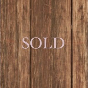 Everything beyond this point is sold!