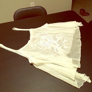 See through tank top, LIKE NEW