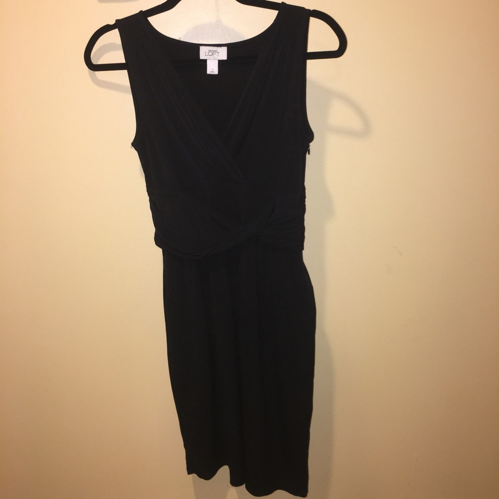Ann Taylor Loft black dress