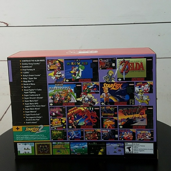 Super Nes Nintendo Mini On Hand - Picture 5 of 8