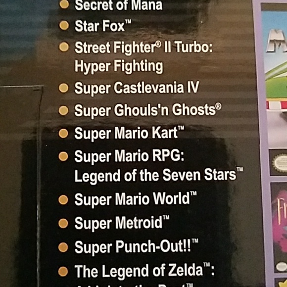 Super Nes Nintendo Mini On Hand - Picture 7 of 8