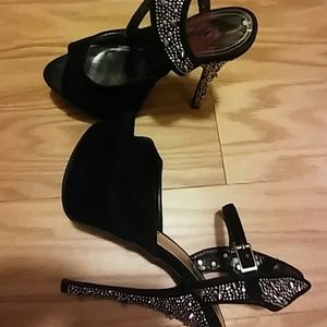 Sexxi. Six inch Studded Stilletos