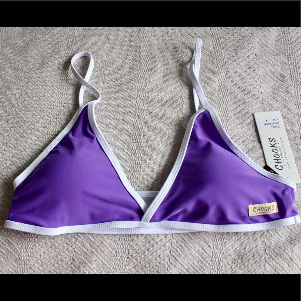 Chooks LA Orchid Purple top