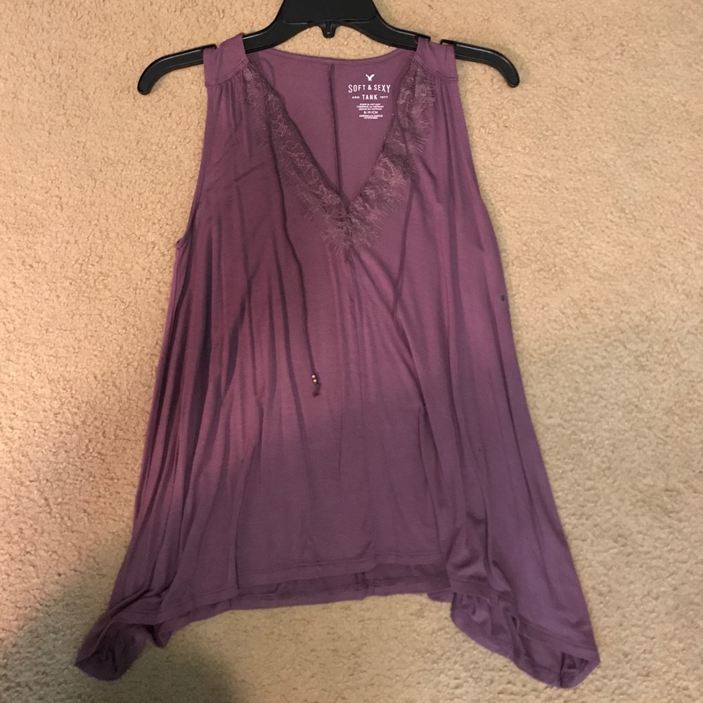 Lace tank top