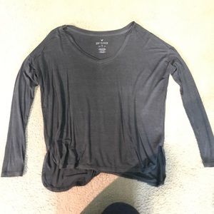 Long sleeve boyfriend top