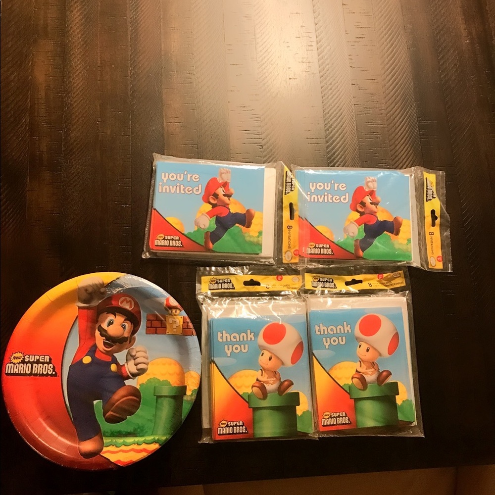 Super Mario Party Supplies