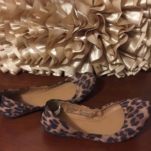 Leopard Print Flats