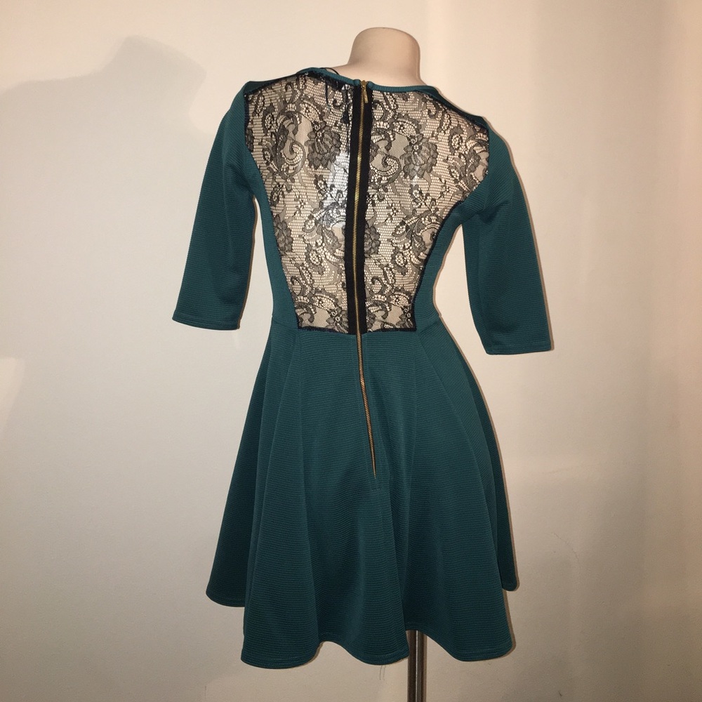NWT laced backless dress