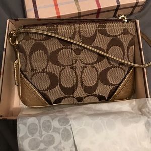 Coach wristlet