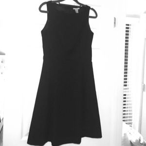 Classic black a line suit dress!