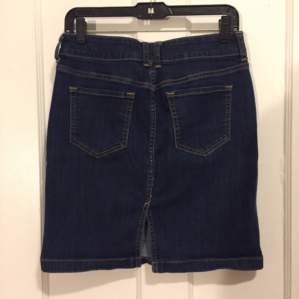 Classic Denim Pencil Skirt