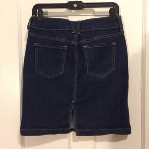 Classic Denim Pencil Skirt