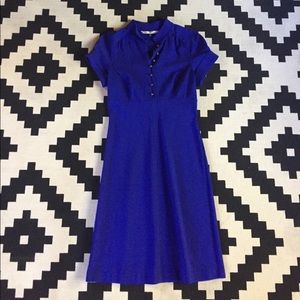 Diane von furstenberg cobalt blue dress