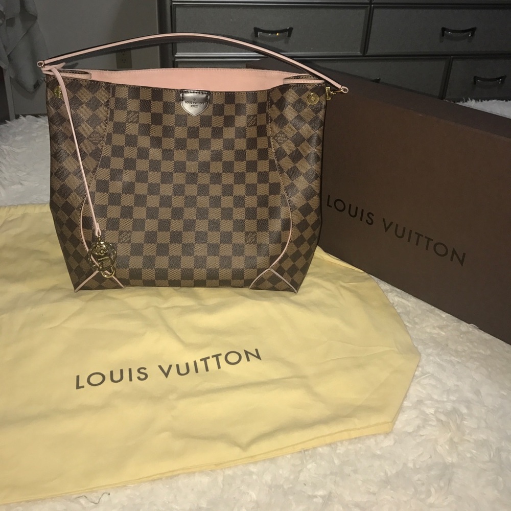NO FOR SALE Authentic Louis Vuitton Caissa hobo