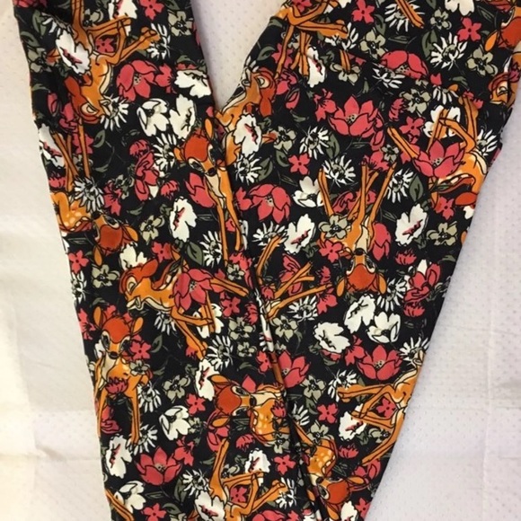 OS Bambi Lularoe Leggings - Picture 1 of 1