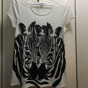 Express Zebra Shirt